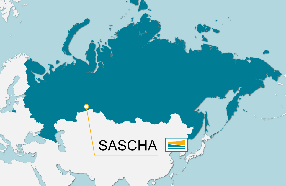 Untersuchungsgebiet Projekt SASCHA