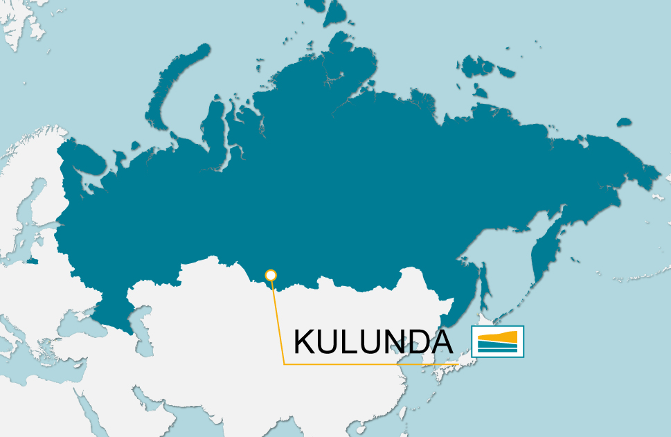 Untersuchungsgebiet Projekt KULUNDA