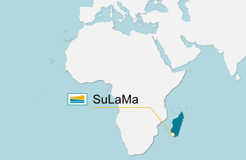 Untersuchungsgebiet Projekt SuLaMa